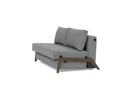 ILB 500 140 Sofa Bed Smoked Oak - angle 4