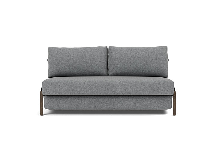 ILB 500 160 Sofa Bed Smoked Oak - angle 1