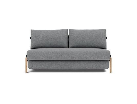 ILB 500 160 Sofa Bed Lacquered Oak - angle 1