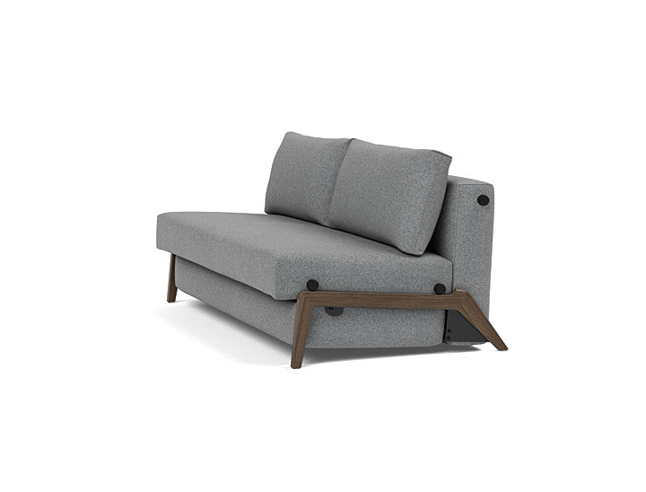 ILB 500 160 Sofa Bed Smoked Oak - angle 4