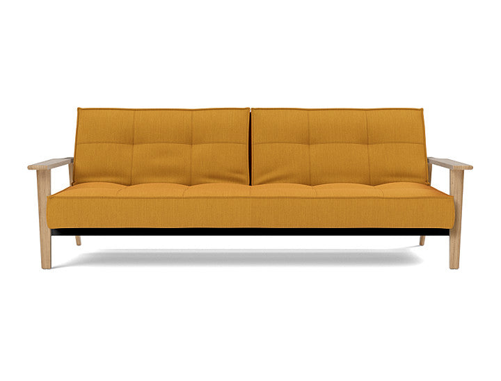 Splitback Frej Sofa Bed Oak - variant image