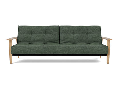 Splitback Frej Sofa Bed Oak - variant image