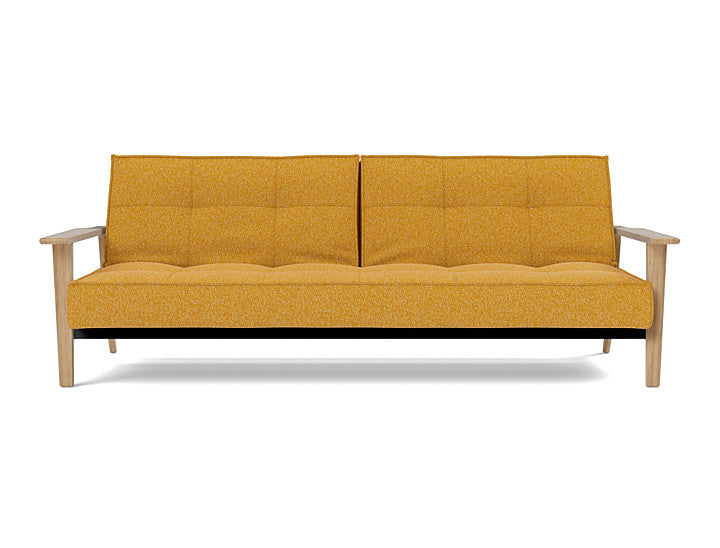Splitback Frej Sofa Bed Oak - variant image