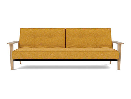 Splitback Frej Sofa Bed Oak - variant image