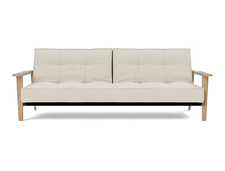 Splitback Frej Sofa Bed Oak - variant image