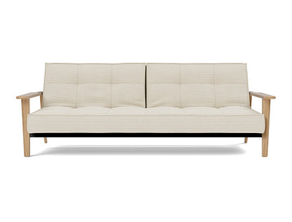 Splitback Frej Sofa Bed Oak - variant image