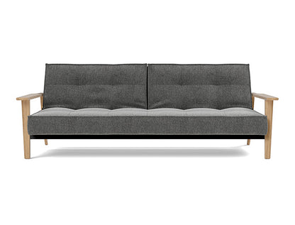 Splitback Frej Sofa Bed Oak - variant image