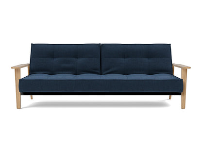 Splitback Frej Sofa Bed Oak - variant image