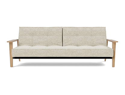 Splitback Frej Sofa Bed Oak - variant image