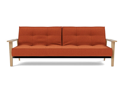 Splitback Frej Sofa Bed Oak - variant image