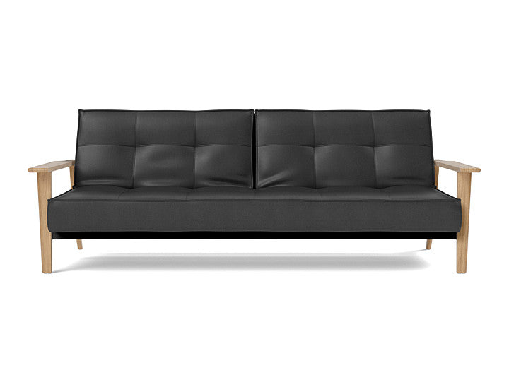 Splitback Frej Sofa Bed Oak - variant image