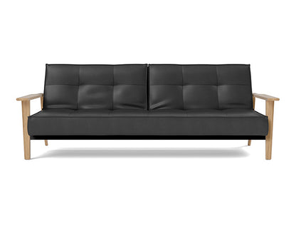 Splitback Frej Sofa Bed Oak - variant image