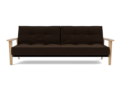 Splitback Frej Sofa Bed Oak - variant image
