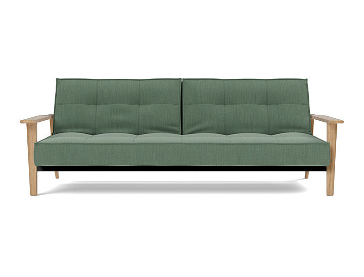 Splitback Frej Sofa Bed Oak - variant image