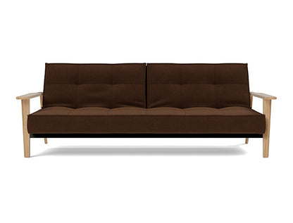 Splitback Frej Sofa Bed Oak - variant image