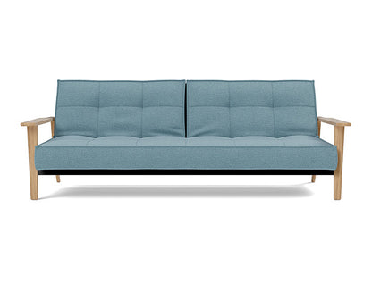 Splitback Frej Sofa Bed Oak - variant image