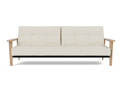 Splitback Frej Sofa Bed Oak - variant image