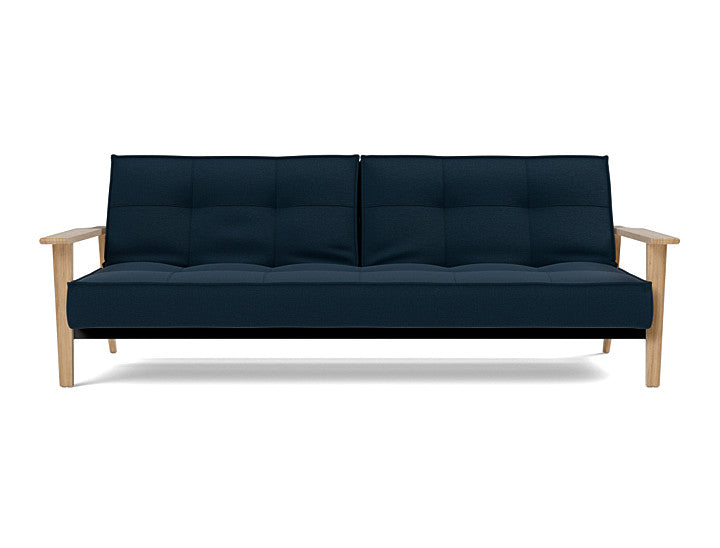 Splitback Frej Sofa Bed Oak - variant image