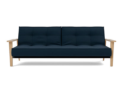 Splitback Frej Sofa Bed Oak - variant image