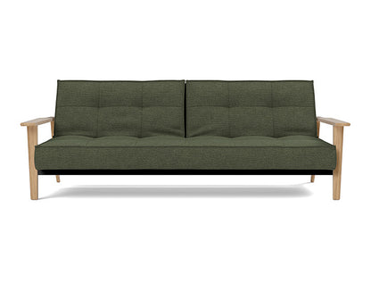 Splitback Frej Sofa Bed Oak - variant image