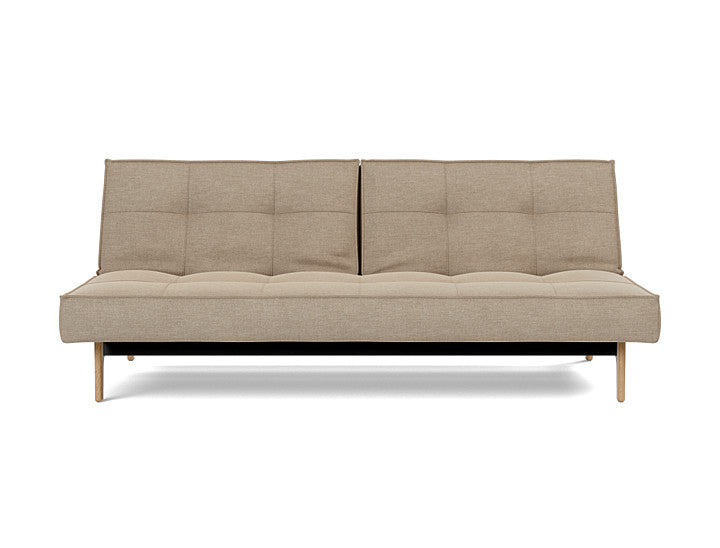 Splitback Eik Sofa Bed Oak - variant image
