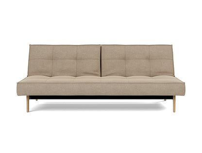 Splitback Eik Sofa Bed Oak - variant image