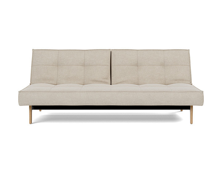 Splitback Eik Sofa Bed Oak - variant image