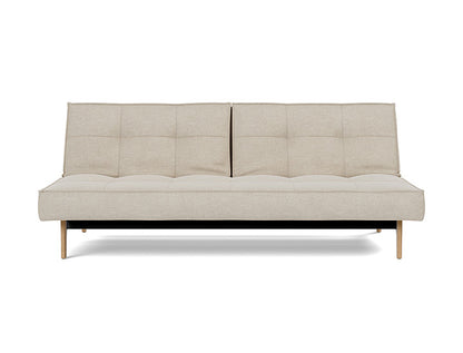 Splitback Eik Sofa Bed Oak - variant image