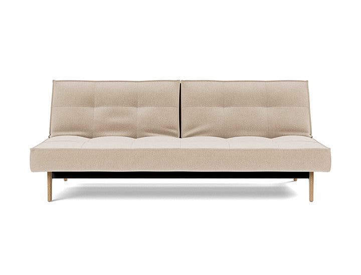 Splitback Eik Sofa Bed Oak - variant image