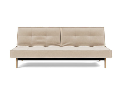 Splitback Eik Sofa Bed Oak - variant image