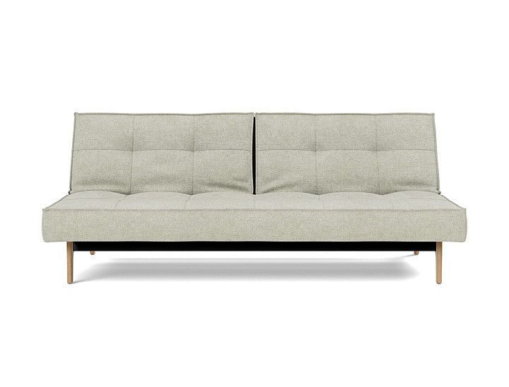 Splitback Eik Sofa Bed Oak - variant image