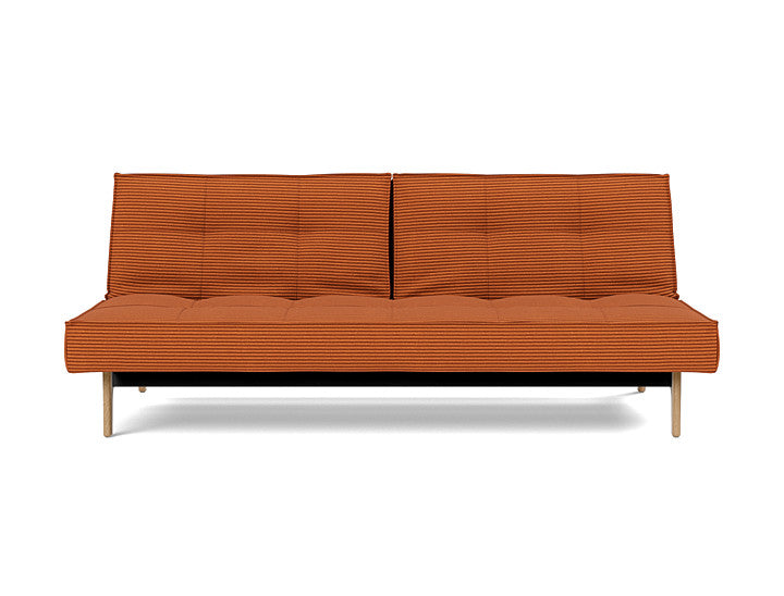 Splitback Eik Sofa Bed Oak - variant image