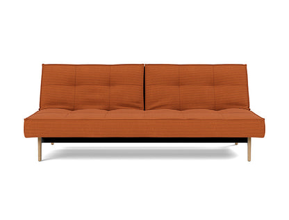 Splitback Eik Sofa Bed Oak - variant image