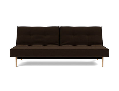 Splitback Eik Sofa Bed Oak - variant image