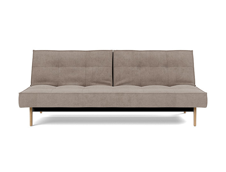 Splitback Eik Sofa Bed Oak - variant image