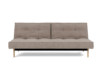 Splitback Eik Sofa Bed Oak - variant image