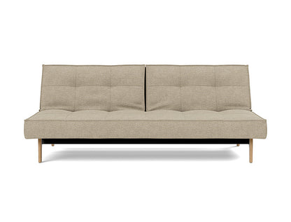 Splitback Eik Sofa Bed Oak - variant image