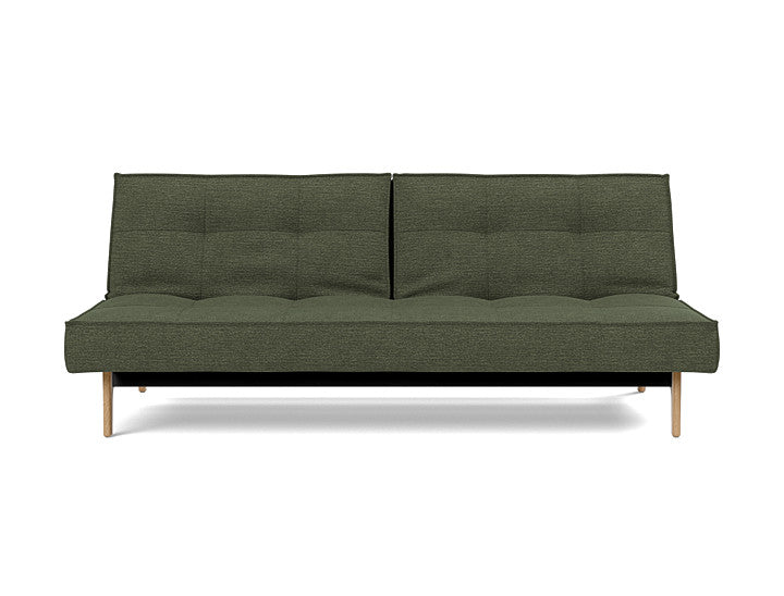 Splitback Eik Sofa Bed Oak - variant image