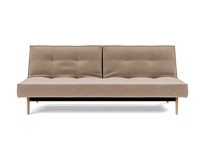 Splitback Eik Sofa Bed Oak - variant image