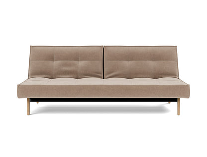 Splitback Eik Sofa Bed Oak - variant image