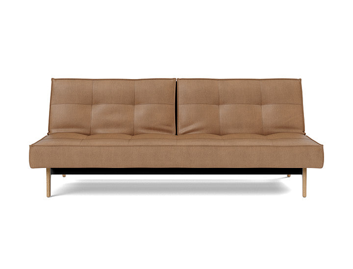 Splitback Eik Sofa Bed Oak - variant image