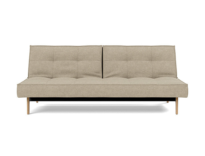 Splitback Eik Sofa Bed Oak - variant image