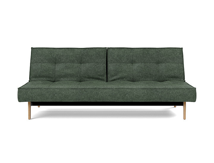 Splitback Eik Sofa Bed Oak - variant image