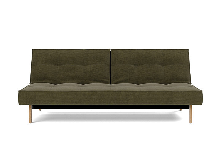 Splitback Eik Sofa Bed Oak - variant image