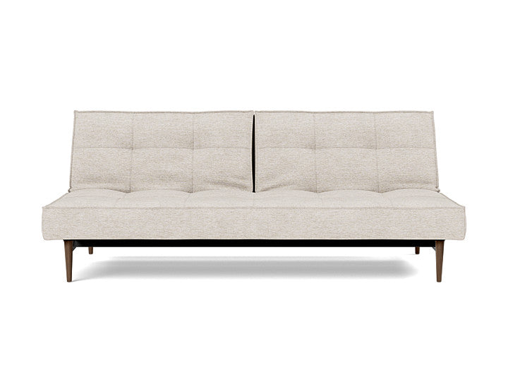 Splitback Styletto Sofa Bed Dark Wood - variant image