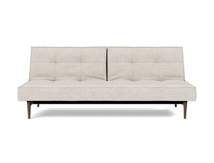 Splitback Styletto Sofa Bed Dark Wood - variant image
