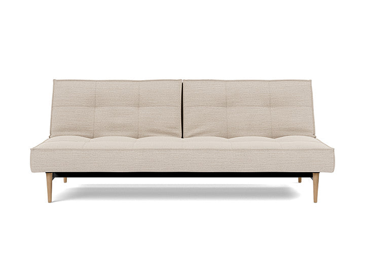 Splitback Styletto Sofa Bed Light Wood - variant image