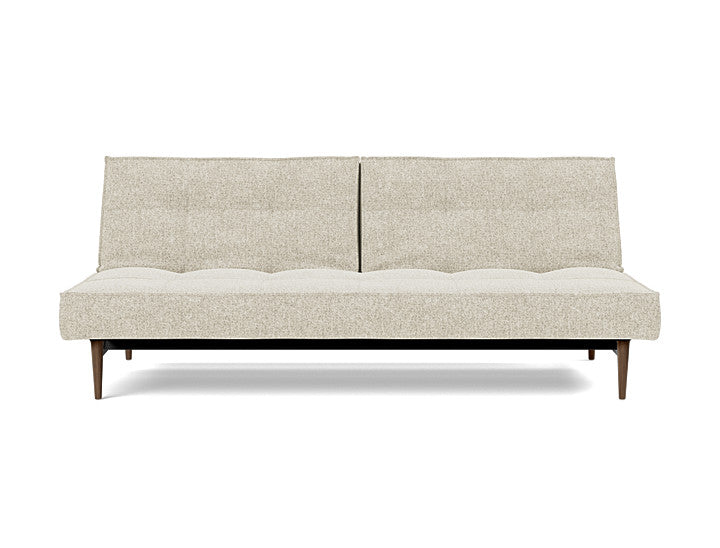 Splitback Styletto Sofa Bed Dark Wood - variant image