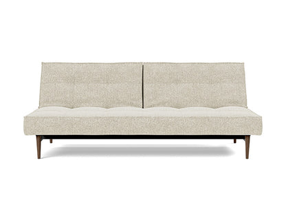 Splitback Styletto Sofa Bed Dark Wood - variant image