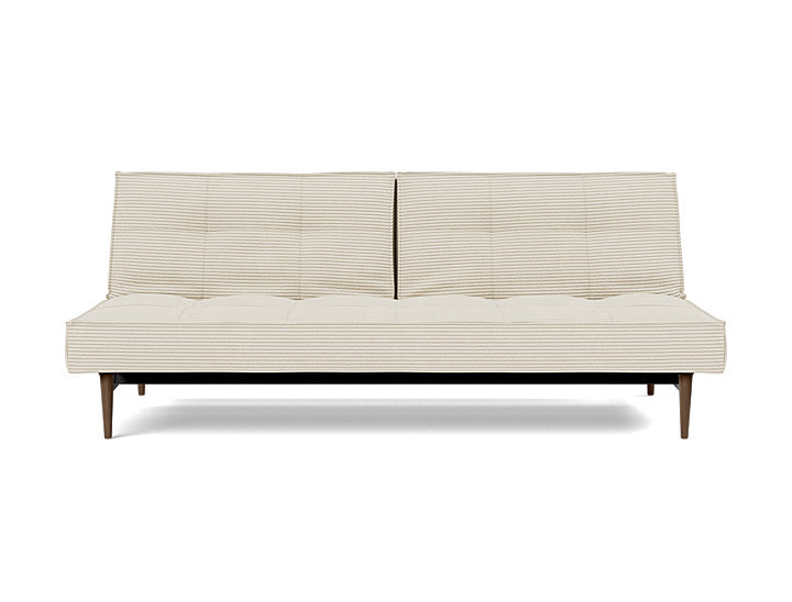 Splitback Styletto Sofa Bed Dark Wood - variant image